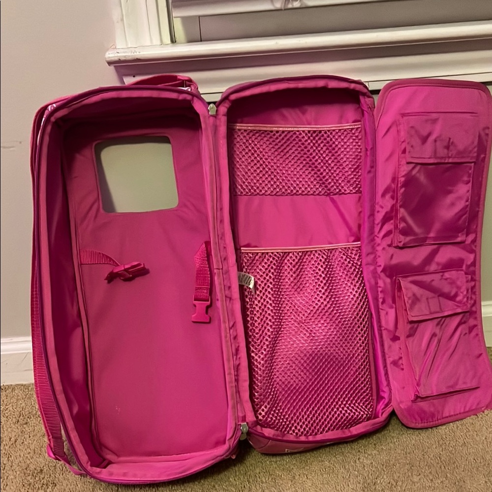 American Girl Pink Doll Travel Case
